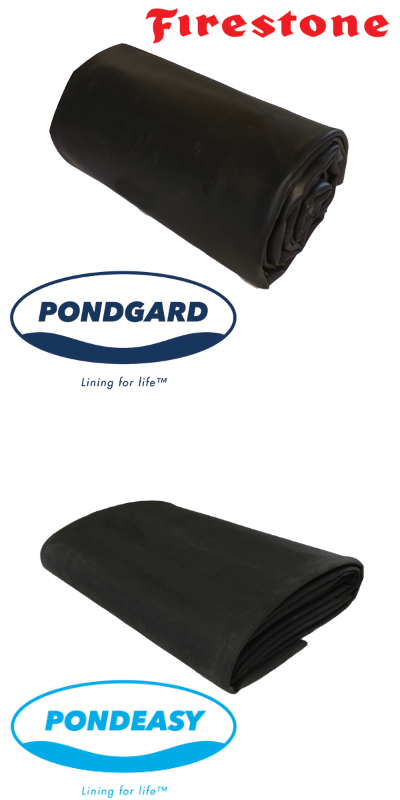 Liner & Underlayment PondGard Rubber Liner - Custom Cut